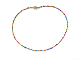 Ketting multicolor met sterretjes