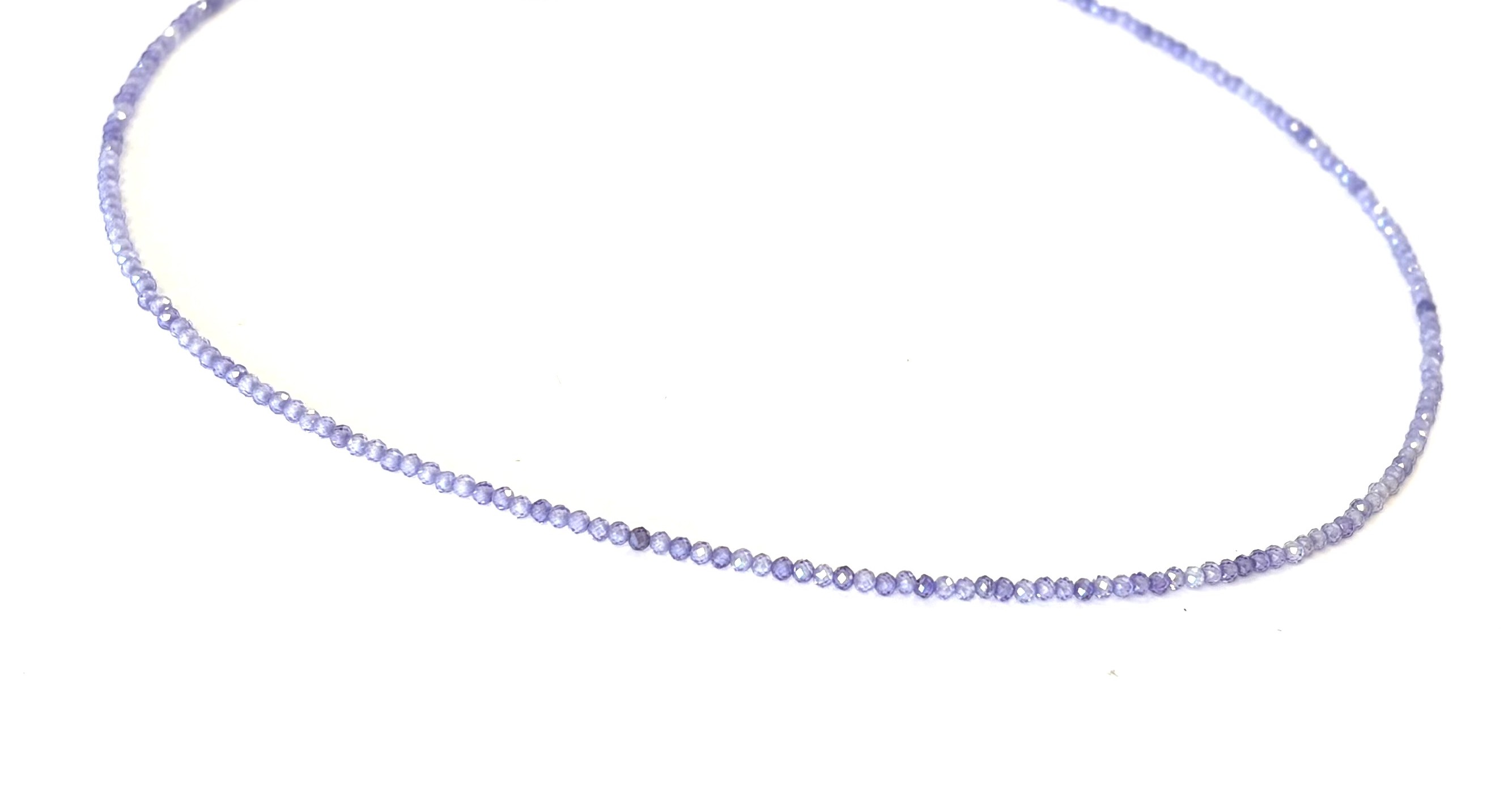 Ketting Purple Zircon