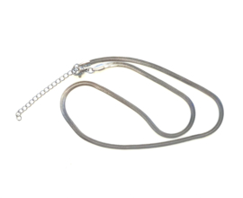 Ketting snake zilver