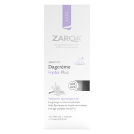 Zarqa Dagcreme hydra plus sensitive SPF15 (50 ml.)