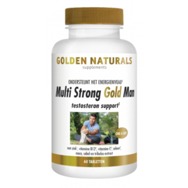 Golden Naturals Multi Strong Gold Man (60 vega. tabl.)