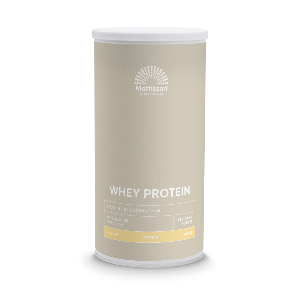 Mattisson Sport Wei Proteïne Poeder Vanille 78% (450 gr.)