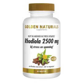 Golden Naturals Rhodiola 2500 mg (60 vega. tabl.)