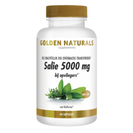 Golden Naturals Salie 5000 mg (60 vega.caps.)