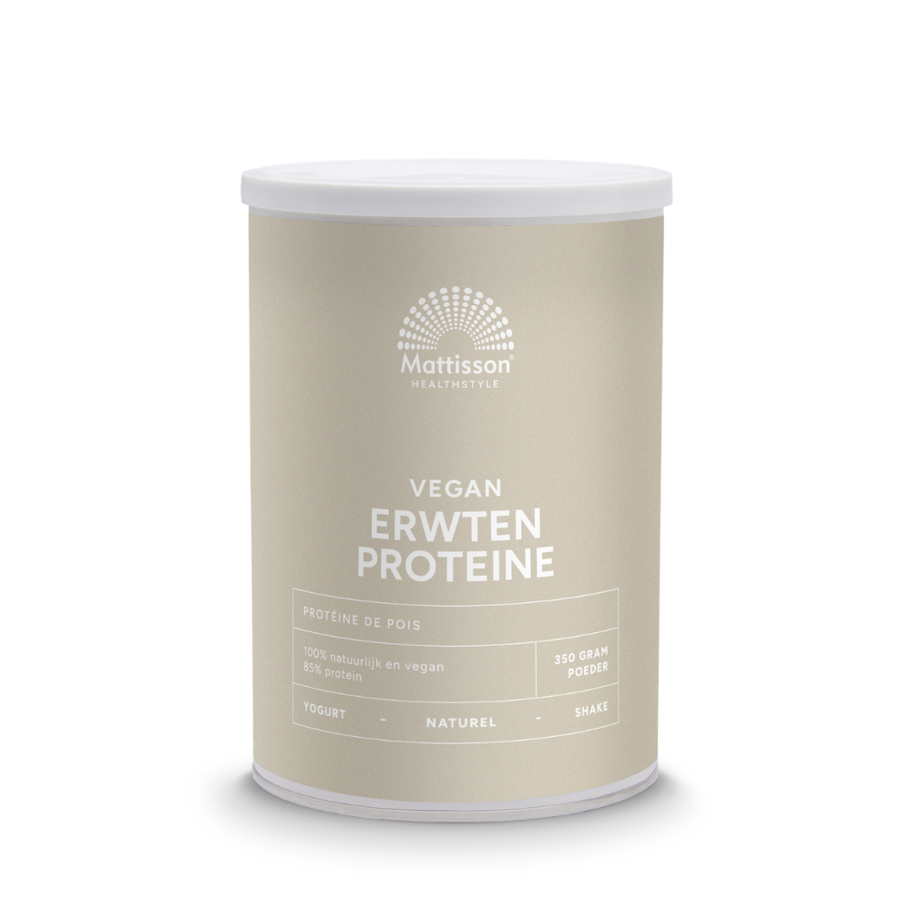 Mattisson Vegan Absolute Erwten Proteïne Poeder Naturel 86% (350 gr.)