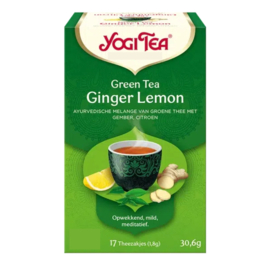 Yogi Tea Green Tea Ginger Lemon (17 theezakjes)