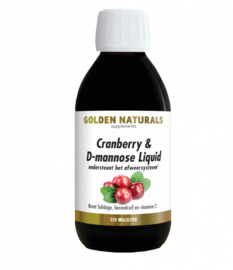 Golden Naturals  Cranberry & D-mannose Liquid (250ml)
