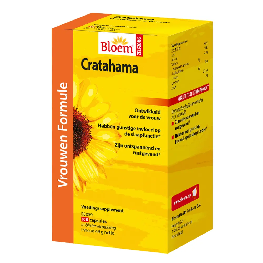 Bloem Natuurproducten  Cratahama (100 vega. caps)
