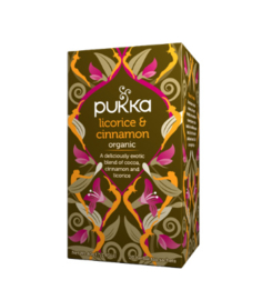 Pukka Licorice & Cinnamon (20 theezakjes)