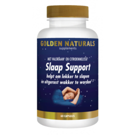 Golden Naturals  Slaap Support (30-60-120-180 vega. caps.)