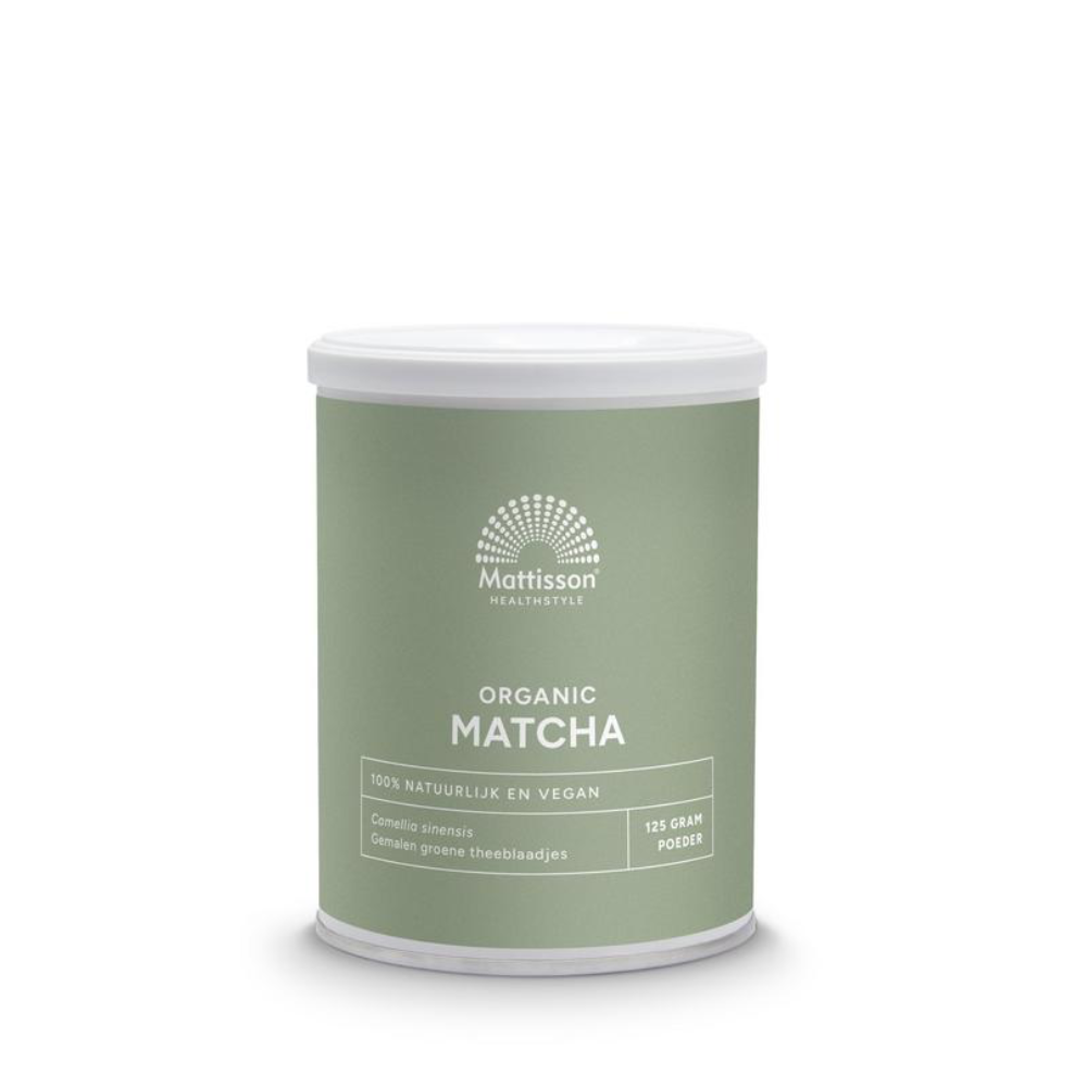 Mattisson Matcha Poeder Bio (125 gram)