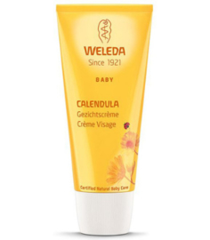 Weleda Calendula baby gezichtscrème (50ml.)