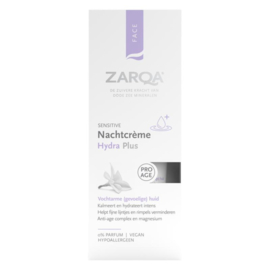Zarqa Nachtcreme hydra plus sensitive (50 ml.)
