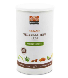 Mattisson Vegan Protein Blend Poeder Bio 67% (400 gr.)