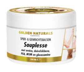 Golden Naturals Souplesse Spier- & Gewrichtsbalsem (200 ml)