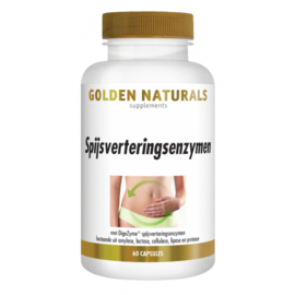 Golden Naturals Spijsverteringsenzymen  (60 vega caps.)