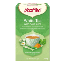 Yogi Tea White Tea with Aloe Vera (17 theezakjes)