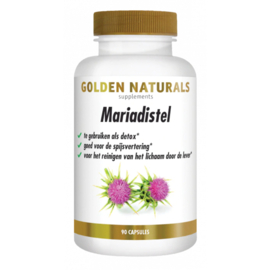 Golden Naturals Mariadistel  (90  vegan. caps.)