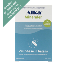 Alka Basisch Mineralen Complex (100 caps)