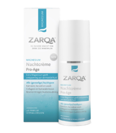 Zarqa Magnesium Nachtcrème Pro-Age (50ml.)