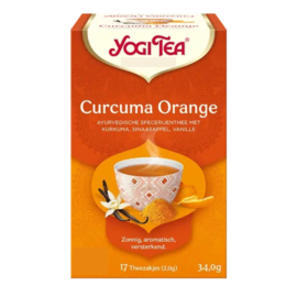 Yogi Tea Curcuma Orange (17 theezakjes.)