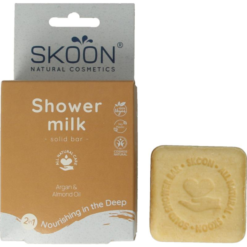 Skoon Solid shower milk nourishing into the deep 2-in-1 (90 gram)
