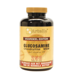 Artelle Glucosamine + Chondroitine + MSM (100 / 250 / 2 x 250 tabl.)