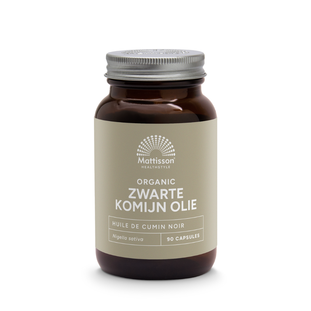 Mattisson Organic zwarte komijn 500mg bio (90 caps.)