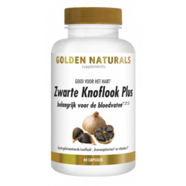 Golden Naturals Zwarte Knoflook Plus (60 vega. caps.)