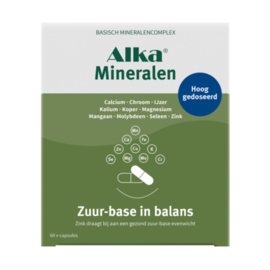 Alka Basisch Mineralen Complex (60 caps)