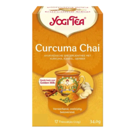 Yogi Tea Curcuma Chai (17 theezakjes)