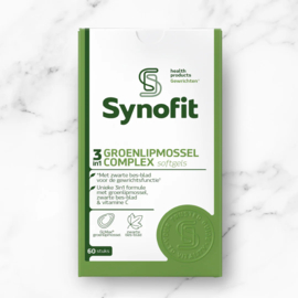Synofit GLMax 3-in-1 groenlipmossel (60 caps.)