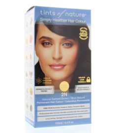 Tints of Nature Natural Darkest Brown 2N