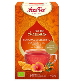 Yogi Tea for the senses natural wellbeing (17 theezakjes)