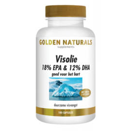 Golden Naturals Visolie 18% EPA en 12% DHA (90-180.)