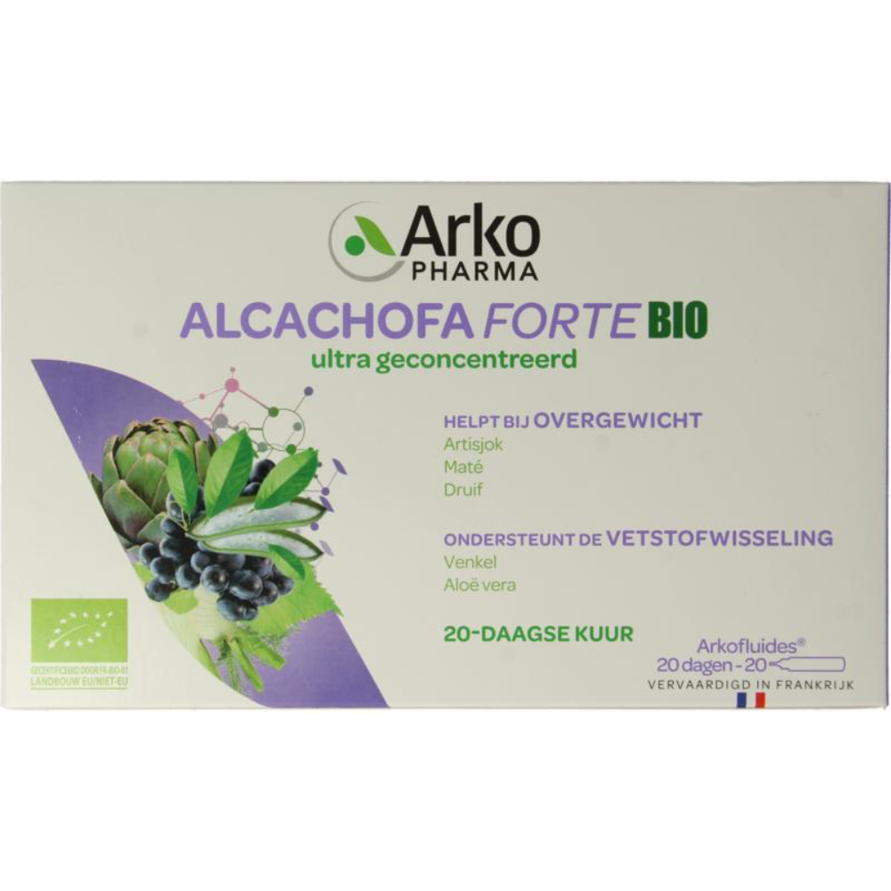 Arkofluids Alcachofa forte bio (20 amp.)