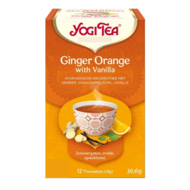 Yogi Tea Ginger Orange with Vanilla (17 theezakjes)