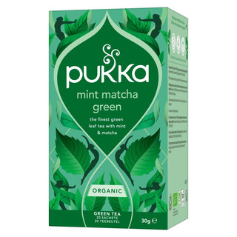 Pukka Mint Matcha Green bio (20 theezakjes)