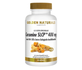 Golden Naturals  Curcumine SLCP 400 mg  (60-120  vega.caps.)