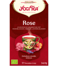 Yogi Tea Rose (17 theezakjes)