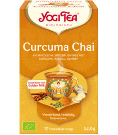 Yogi Tea Curcuma Chai (17 theezakjes)