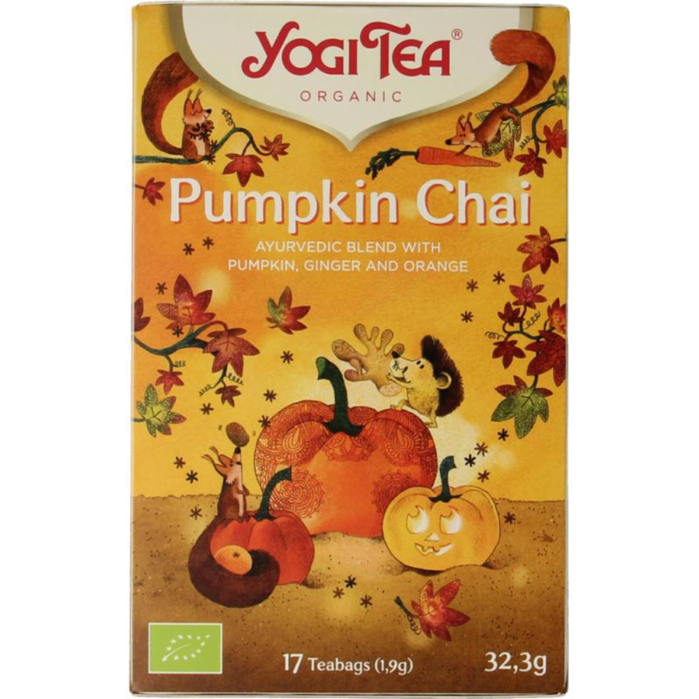 Yogi Tea Pumpkin Chai (17 theezakjes)