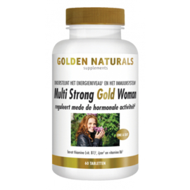 Golden Naturals Multi Strong Gold Woman (60 vega. tabl.)