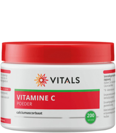 Vitals Vitamine C poeder calciumascorbaat (200 gram)