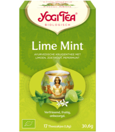 Yogi Tea Lime Mint ( 17 theezakjes)