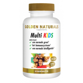 Golden Naturals Multi Kids (60 kauwtabl.)