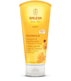 Weleda Calendula baby haar en body shampoo (200ml.)