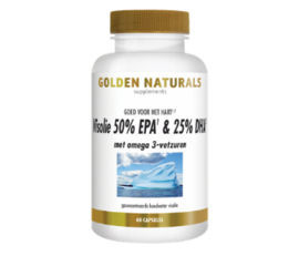 Golden Naturals  Visolie Gold 50% EPA & 25% DHA (60 - 180 softgel caps.)