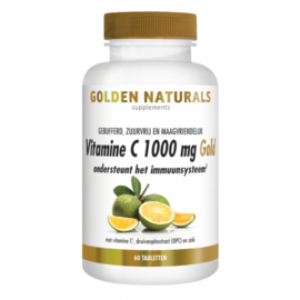 Golden Naturals Vitamine C 1000mg Gold (60 - 180 vega. tabl.)