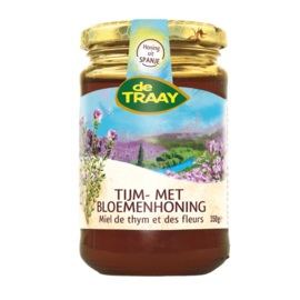 De Traay Tijm-Bloemenhoning (350 ml.)